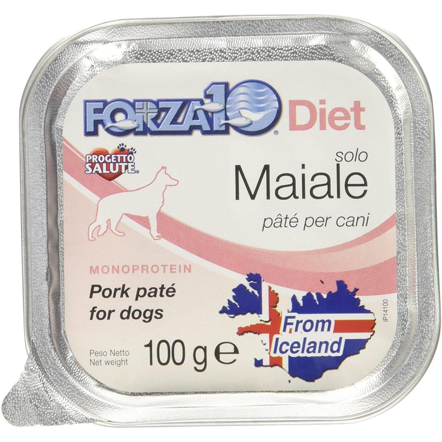 Forza10 Diet Solo Maiale 100g - Cibo Umido per Cani Forza10 Diet Solo Maiale 100g - Cibo Umido per Cani